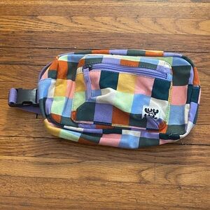 Lucy & Yak multi check Fanny pack Bag